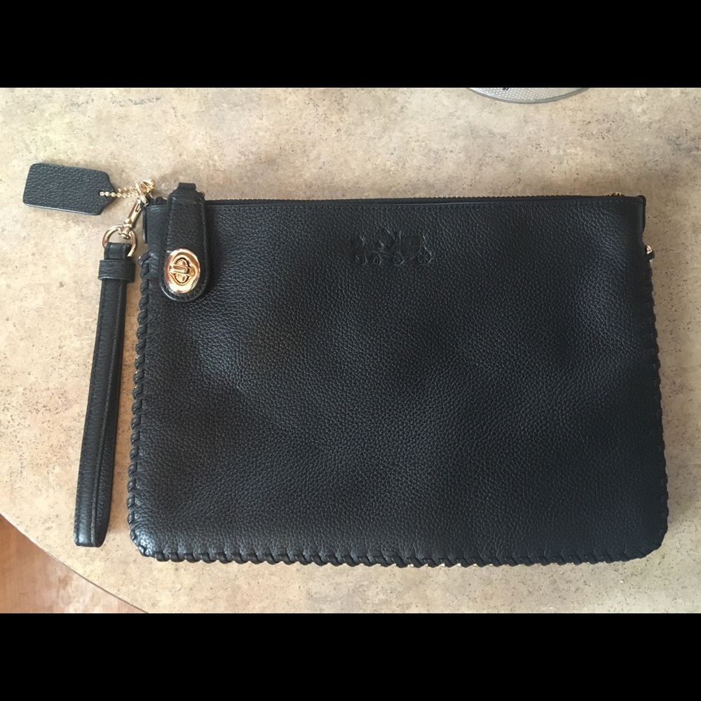 Authentic coach wristlet